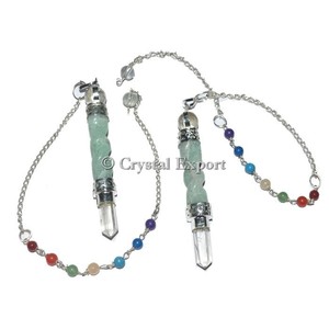 Pendules en spirale en Lapis Lazuli, 3 pièces, l'extracteur supérieure, Chakra - Product Image 1