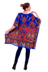 Tenue de nuit africaine grande taille pour femmes Hippie Cravate africaine Satiné Coton Viscose Rayonne Polyester Maxi Adultes - Product Image 2