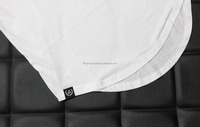 Camiseta de Hombre Talla Grande con Dobladillo Curvo, Transpirable y de Secado Rápido, 95% Algodón, 8% Elastano, Estampada