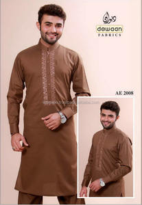 เสื้อผ้าปักลายสำหรับผู้ชาย salwar kameez แบบดั้งเดิมของอินเดียและปากีสถาน - Product Image 6
