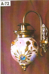 Lámpara de pared de cristal India hecha a mano elegante India - Product Image 2