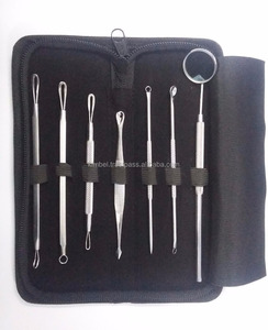 7 Pcs Full Stainless Steel Blackhead Blemish Remover Kit/ 100% Stainless Steel Blemish Remover Kit With Your Logo - Product Image 1