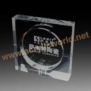 Cenicero de cristal con foto de fabricante de cristalería personalizado - Product Image 4