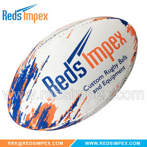 Mini Balón de Rugby Promocional Hecho de Caucho Sintético, Balón con Logotipo Totalmente Personalizable, Ideal para Eventos Corporativos y Promoción Deportiva - Product Image 1