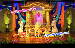 Scène de mariage en cristal, décoration de scène, entièrement en cristal, de Style indien, différentes tailles, à vendre, livraison gratuite - Product Image 3