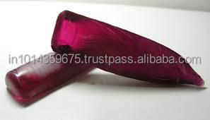 Piedra sintética al por mayor, calidad de Rubí, precio fino de materia prima de piedra rugosa suelta sin cortar - Product Image 3
