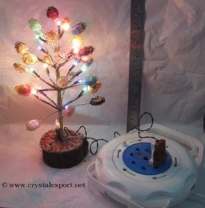 Night Lamp <b>Tree</b> Tumbled - Product Image 1