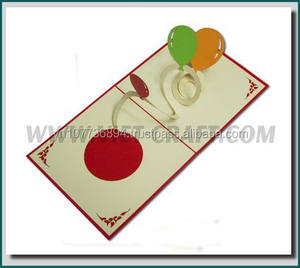 Meilleur prix fait à la main 3D découpé au laser Pop-up carte d'anniversaire conception personnalisée au Vietnam Top tendance papier cadeaux et artisanat pour anniversaire - Product Image 2