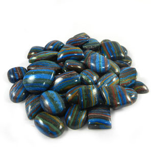 ¡Raro! 54 Piezas de Jaspe Arcoíris Natural, 100 g, Mezcla de Formas, Cabujón de Alta Calidad para Joyería IG0327 - Product Image 4