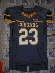 Camisetas de fútbol americano personalizadas, ropa deportiva de verano de manga corta transpirable de talla grande - Product Image 2