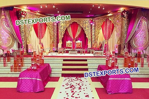 शादी रोशन रोमन खंभे चरण पश्चिमी शादी रोमन चरण शाही शादी की रात चरण Decors - Product Image 5