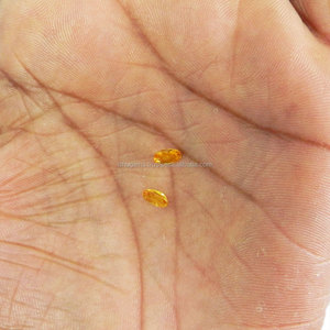 Gema de zafiro amarillo Natural, Nano gema de corte ovalado, 4x6mm, 0,65 Cts - Product Image 4