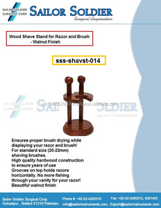 Support de rasage en bois de haute qualité le moins cher outil de rasage de bonne qualité - Product Image 2