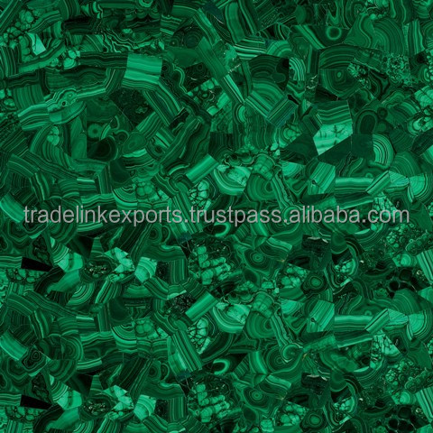 Натуральный Полудрагоценный камень, малахит, настенная плитка для интерьера и домашнего декора