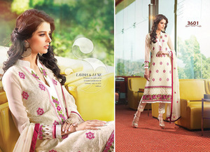 Costumes de mariage pour femmes, tenue de mariage, mode, Georgette lourde avec broderie, Salwar Kameez - Product Image 4