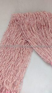 Cuentas redondas Micro facetadas de ópalo rosa, fabricantes, proveedores en la India, compra al por mayor - Product Image 4