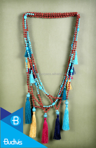 Collier long pompon en perles classiques à la mode pour les fêtes et les fiançailles comme cadeau élégant - Product Image 2