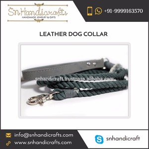 Export Quality, Easy to Use Dog Leather <b>Collar</b> From Authentic Supplier - Product Image 1