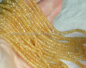 Cuentas de Citrino Natural de Alta Calidad, Cuentas de Piedras Preciosas Semipreciosas, Cuentas de Cuarzo Amarillo para la Fabricación de Joyas, Suministro al por Mayor de Gemas - Product Image 6