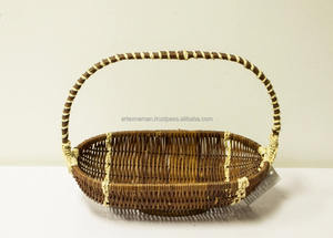 Vente en gros Panier de rangement en bambou Design élégant de fleurs pour offrir en cadeau - Product Image 6