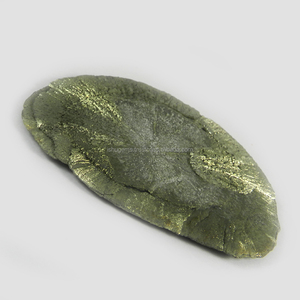 Pirita de oro Natural, piedra preciosa suelta, hecha a mano, 90mm, 112,95 gm, IG0462 - Product Image 2