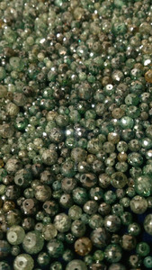 Collier en perles de diamant momanite, couleur marron, bijou rare et unique pour vêtements de bureau quotidiens, collier bracelet - Product Image 3