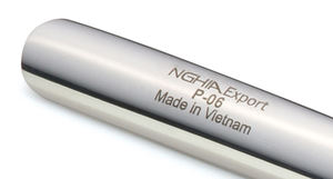 Poussoir à cuticules P-06 fini gris en acier inoxydable du Vietnam de qualité supérieure accessoire pour ensemble de manucure et de pédicure - Product Image 5