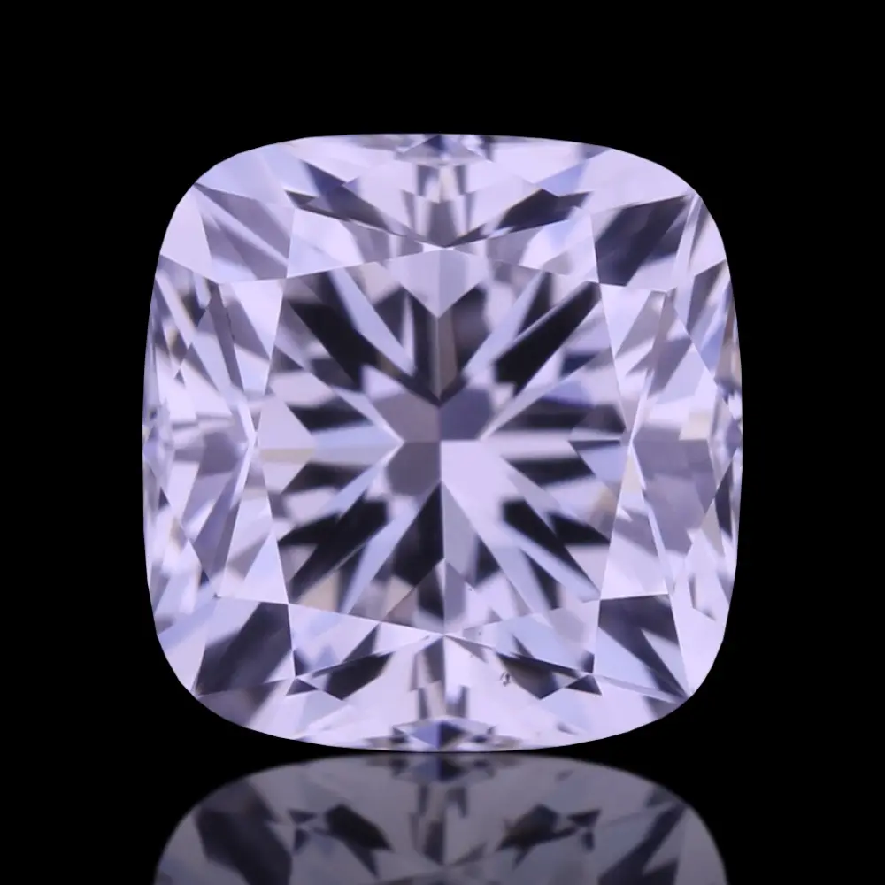 Almofada certificada 0,40ct, diamante brilhante modificado