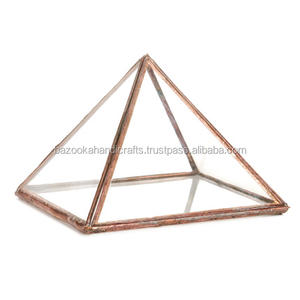 Cajas de Vidrio, Joyero Piramidal, Caja Decorativa de Vidrio - Product Image 1