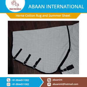 Couverture de cheval en coton australien |   Tapis d'été léger et respirant |   Couverture en coton pour cheval, motif australien |   Drap de lit d'été stable - Product Image 5