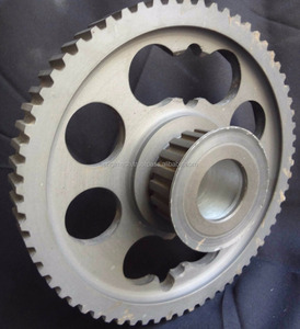 Poleas de funcionamiento de correa dentada de aleación OEM personalizables Engimech con diámetro de 10mm y diámetro de paso de 50mm Todos los materiales disponibles - Product Image 2