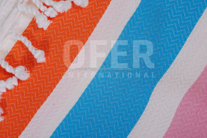 Toalla turca Seleron, toalla Pestemal Fouta Toallas Peshtemal Hammam Manta al por mayor-Estilo multicolor - Product Image 5