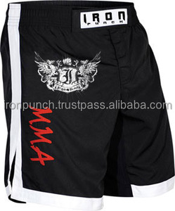 Short MMA respirant anti-rides à séchage rapide Short pour homme à ajustement facile avec service OEM - Product Image 1