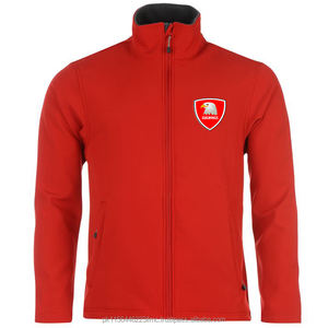 Chaqueta cortavientos con cuello de pie caliente personalizada para hombre, bordada y con estampado de farol, chaquetas de servicio OEM con logotipo - Product Image 1