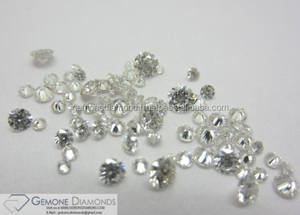 เพชรทรงหลวมสีขาวธรรมชาติ100% เพชรธรรมชาติที่ผ่านการรับรองจาก Gia มีเพชรรูปดาวและระยะประชิดสำหรับเป็นเครื่องประดับ - Product Image 2