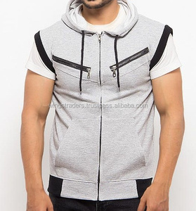 Sweat à capuche pour homme, vêtement de Fitness, à coupe ajustée, en coton, logo personnalisé, pour la course et l'athlétisme - Product Image 1