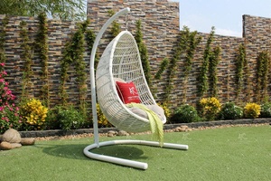 Silla Columpio de ratán resistente a rayos UV, muebles de jardín al aire libre, superventas, 2018 - Product Image 3