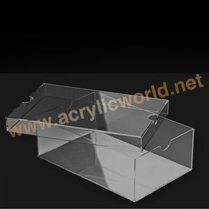 Customized Customized clear Acrylic <b>Shoe</b> <b>Boxes</b> Acrylic <b>Shoe</b> Box - Product Image 3