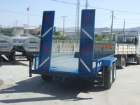 Rampes de remorque pour voiture en acier galvanisé à chaud de marque SAYGINLAR, à double essieu simple, capacité 4-9 tonnes, avec plancher en tôle striée de 2,5 mm