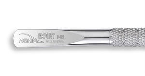 NGHIA profesional de alta calidad, pinza para cutículas, juego de manicura y pedicura gris de acero inoxidable con empujador, calidad de exportación - Product Image 5