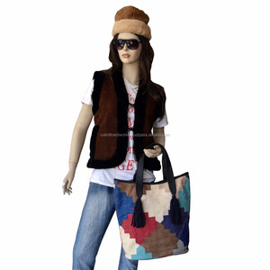 กระเป๋าโท้ททำมือแนววินเทจกระเป๋าถือหนังแท้สำหรับผู้หญิงกระเป๋าช็อปปิ้งกระเป๋าสะพายไหล่สำหรับผู้หญิงความจุขนาดใหญ่ - Product Image 5