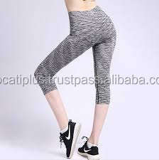 custom oem Capri <b>leggings</b> for <b>ladies</b> - Product Image 2