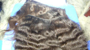 Pelo virgen tejido a mano de la india, hecho a mano, para depilación, de buena calidad, sin caída y enredados, manual de pelo perfecto - Product Image 4