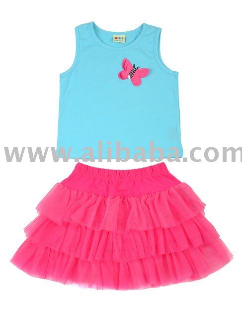 Малыша девочек 2 шт. комплект