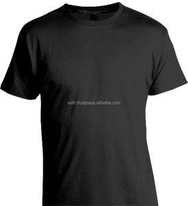 เสื้อยืดคอกลมผู้ชายผ้าคอตตอนสีฟ้าสำหรับ100สีฟ้าคอกลมขนาดอเมริกันโลโก้ OEM - Product Image 1