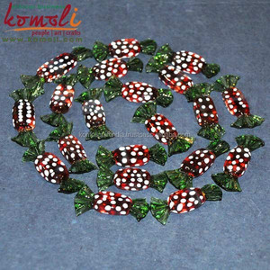 Vibrant Glass Crafting Supplies Handmade Murano Glass Candy Toffee Lollipop - Product Image 4