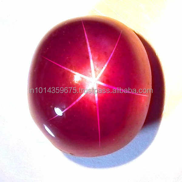 Natural Top Ruby Round Cab Lot Star Ruby Unheated Loose Gemstone