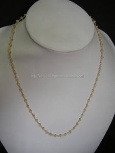 Collar de cadena con cuentas de piedras preciosas EtEthiopian-collar de piedras preciosas - Product Image 2