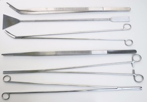 Kit de herramientas profesionales Aquascape de 6 piezas, 12 ", herramientas de recorte de plantas de acuario - Product Image 3