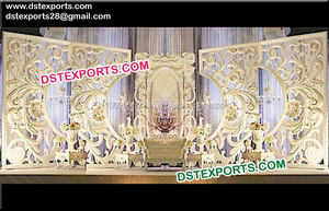 Latest Wedding Stage <b>Photo</b> <b>Frames</b> Backdrop Panels Wedding Design Modern <b>Frame</b> Panels Wedding Stage Reception <b>Big</b> <b>Frames</b> - Product Image 5